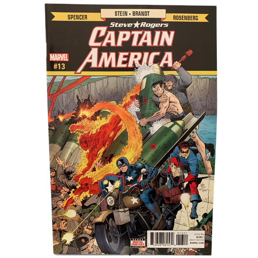 COMIC : CAPTAIN AMERICA STEVE ROGERS - #13