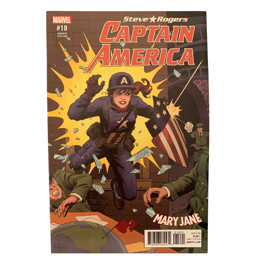 COMIC : CAPTAIN AMERICA STEVE ROGERS - #18 V