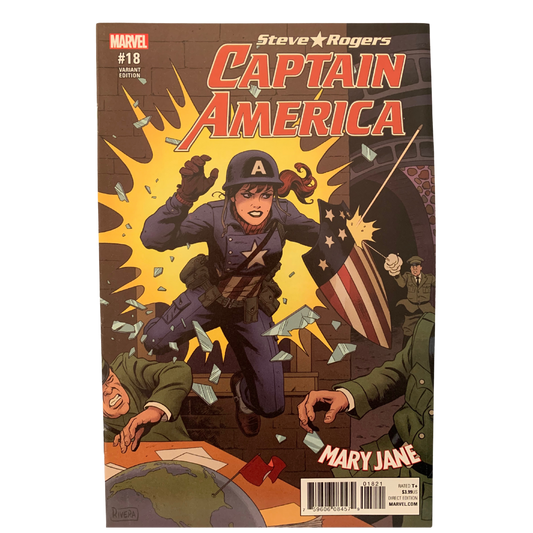 COMIC : CAPTAIN AMERICA STEVE ROGERS - #18 V