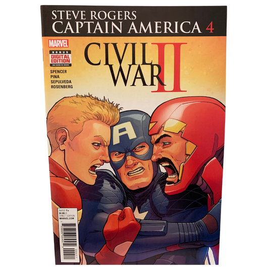 COMIC : CAPTAIN AMERICA STEVE ROGERS - #4