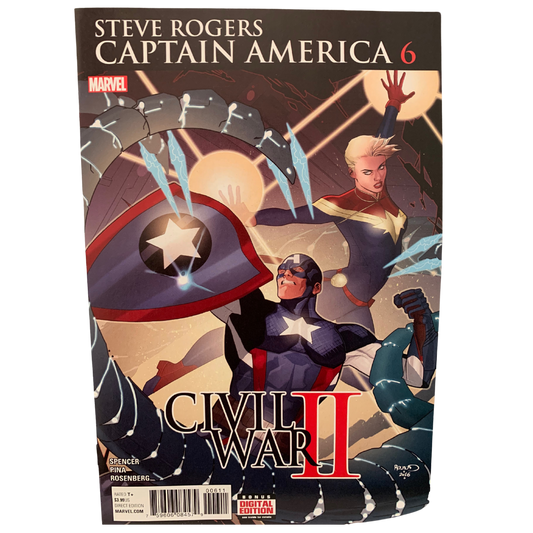 COMIC : CAPTAIN AMERICA STEVE ROGERS - #6