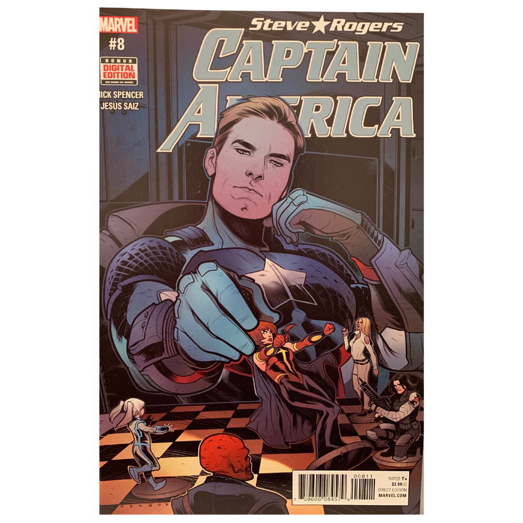 COMIC : CAPTAIN AMERICA STEVE ROGERS - #8