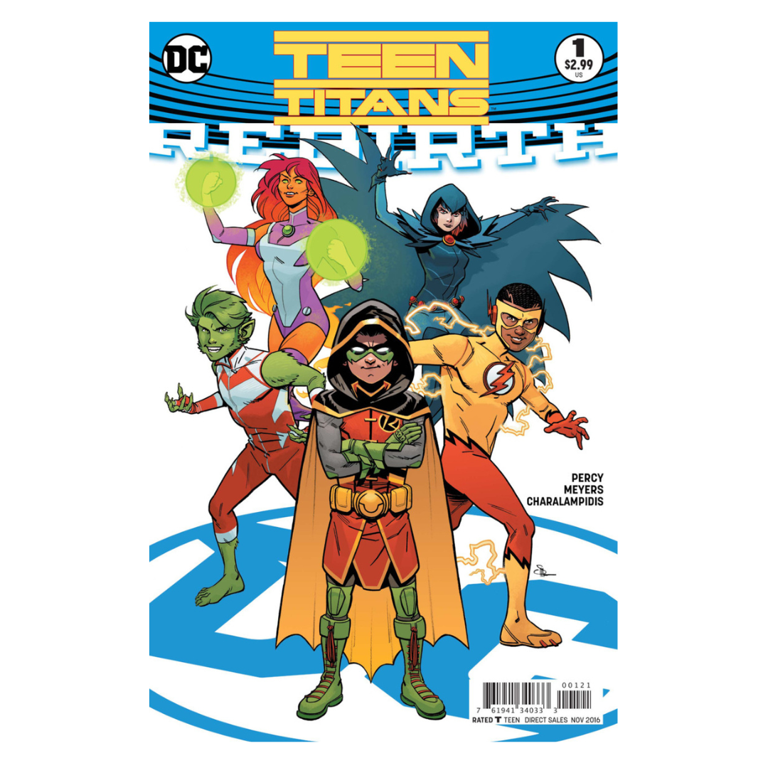 COMIC : TEEN TITANS - REBIRTH #1 V2