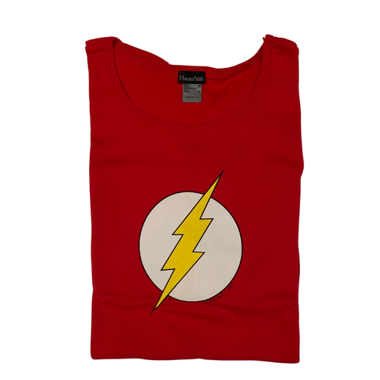 SHIRT : WOMEN'S - DC FLASH LOGO