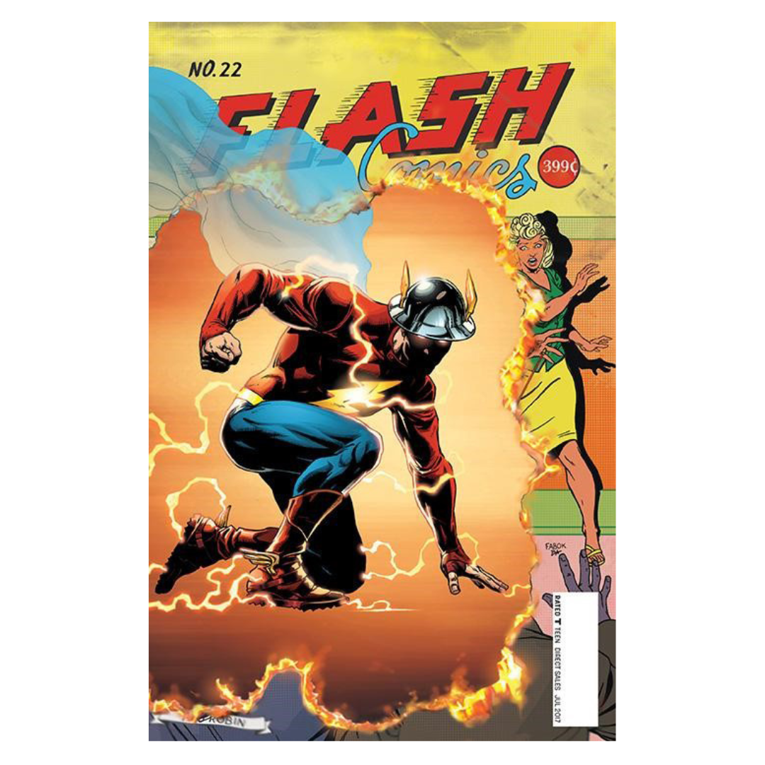 COMIC : FLASH, THE - REBIRTH THE BUTTON #22 VAR 2