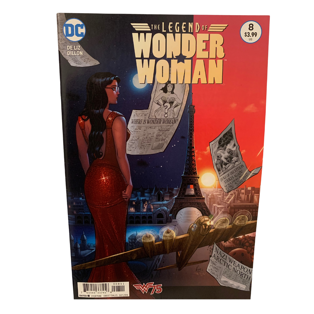 COMIC : LEGEND OF WONDER WOMAN, THE - #8