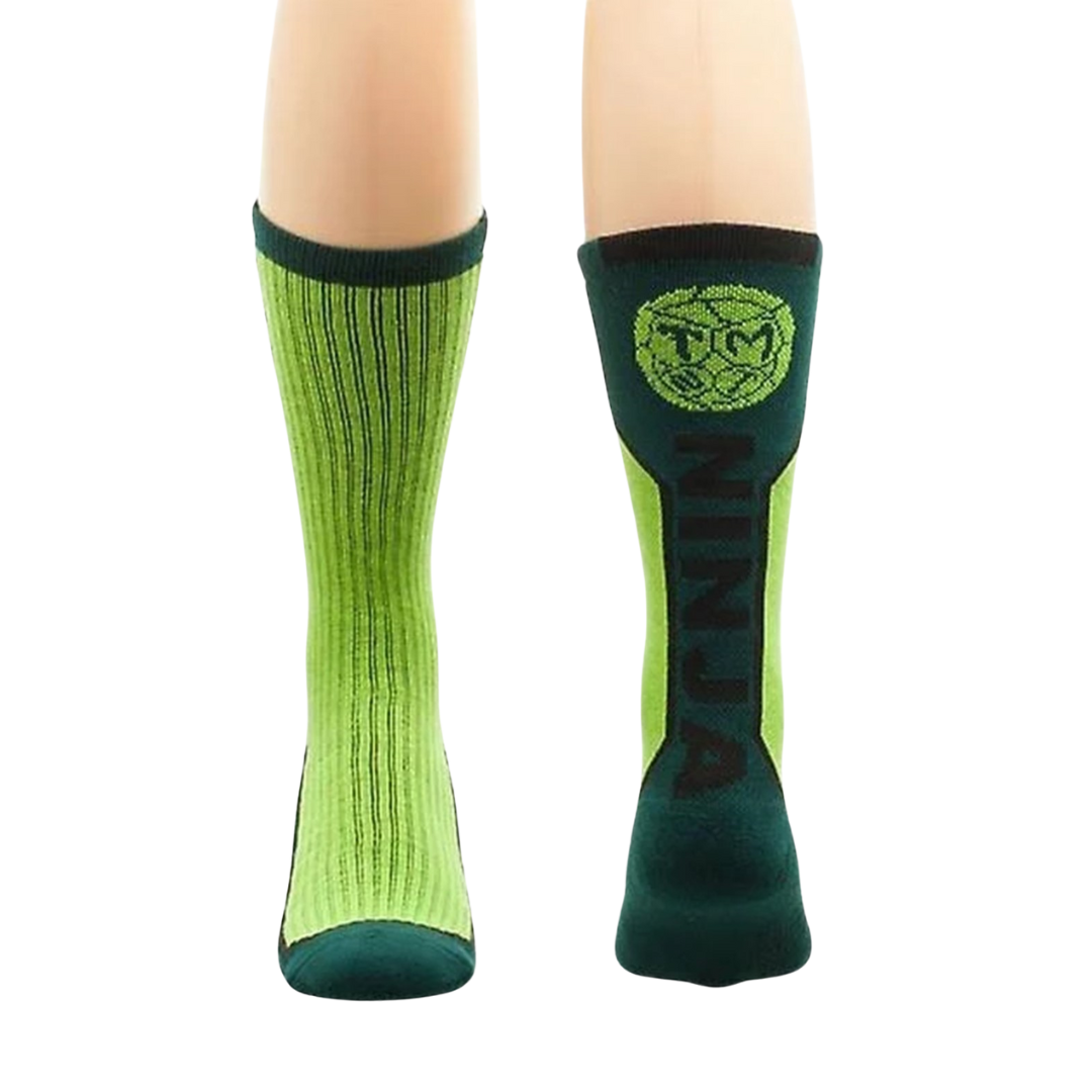 SOCKS : TEENAGE MUTANT NINJA TURTLES - MENS CREW