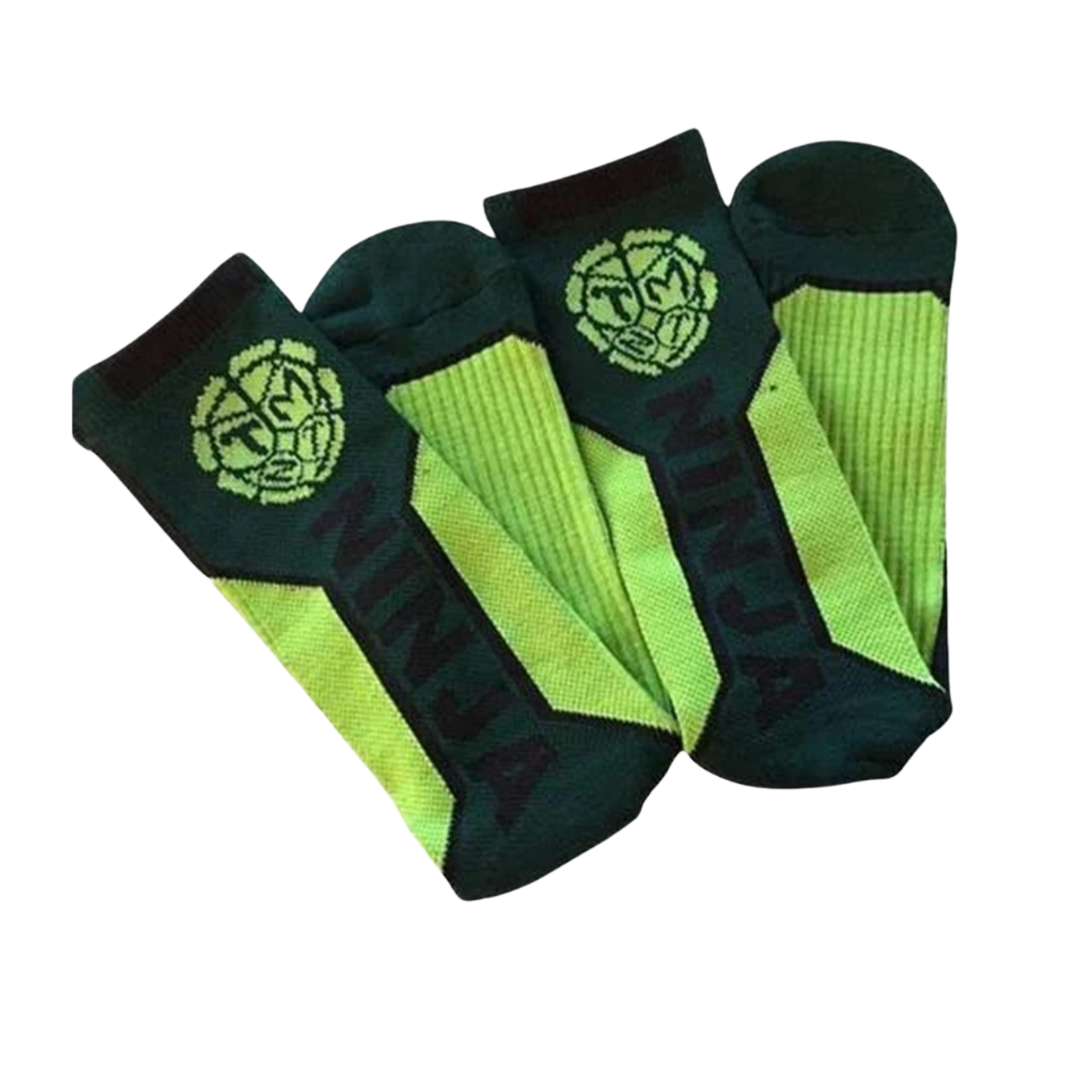 SOCKS : TEENAGE MUTANT NINJA TURTLES - MENS CREW