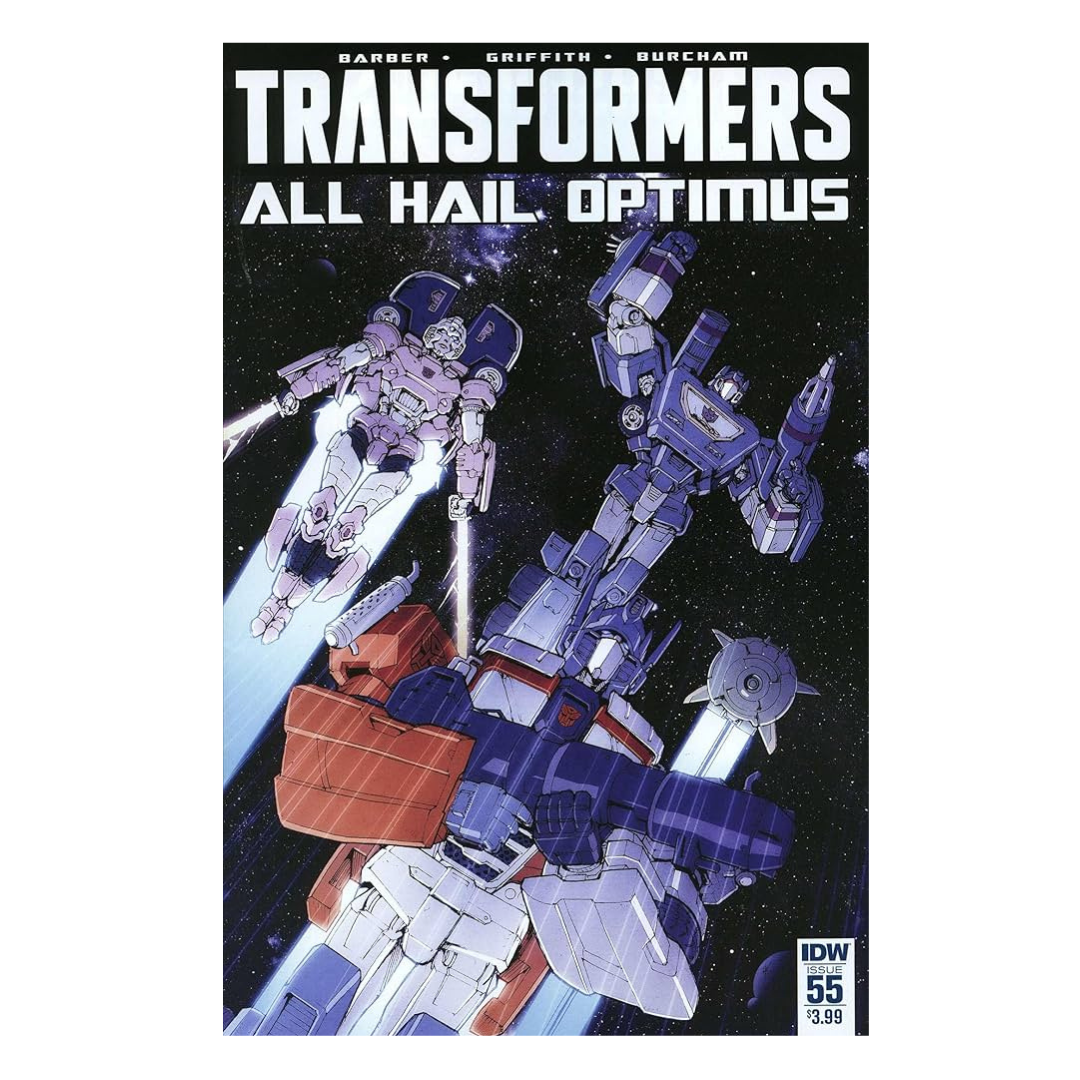 COMIC : TRANSFORMERS - ALL HAIL OPTIMUS #55