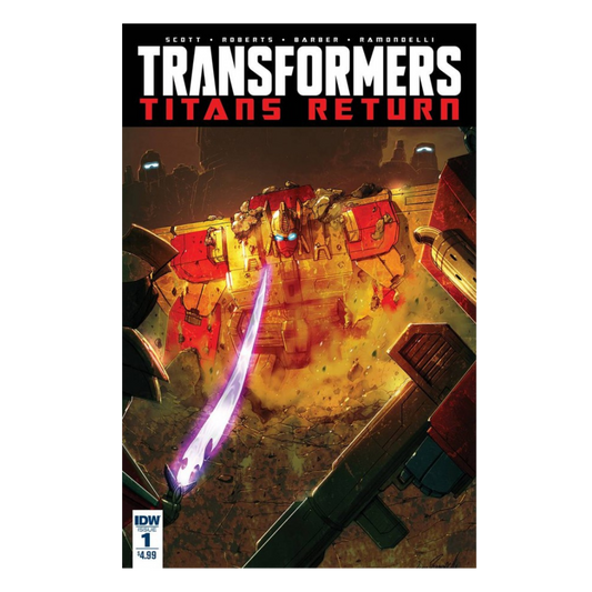 COMIC : TRANSFORMERS - TITANS RETURN #1