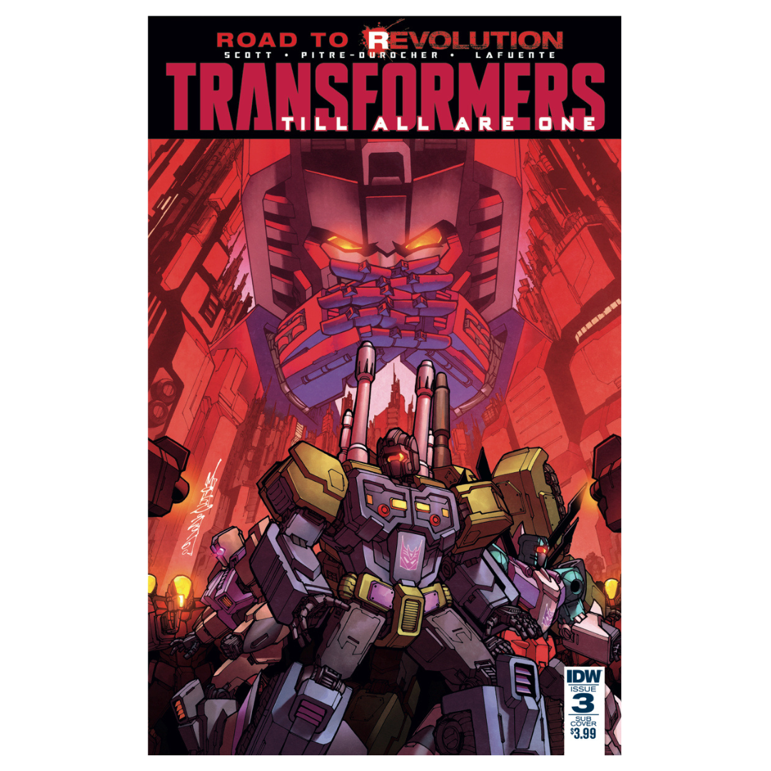 COMIC : TRANSFORMERS - TILL ALL ARE ONE #3 V2