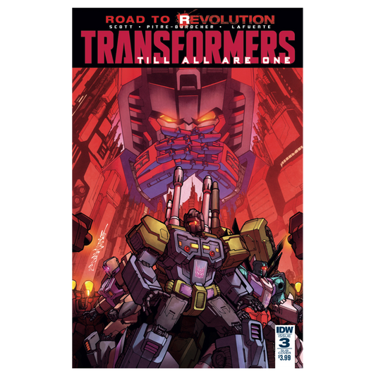 COMIC : TRANSFORMERS - TILL ALL ARE ONE #3 V2