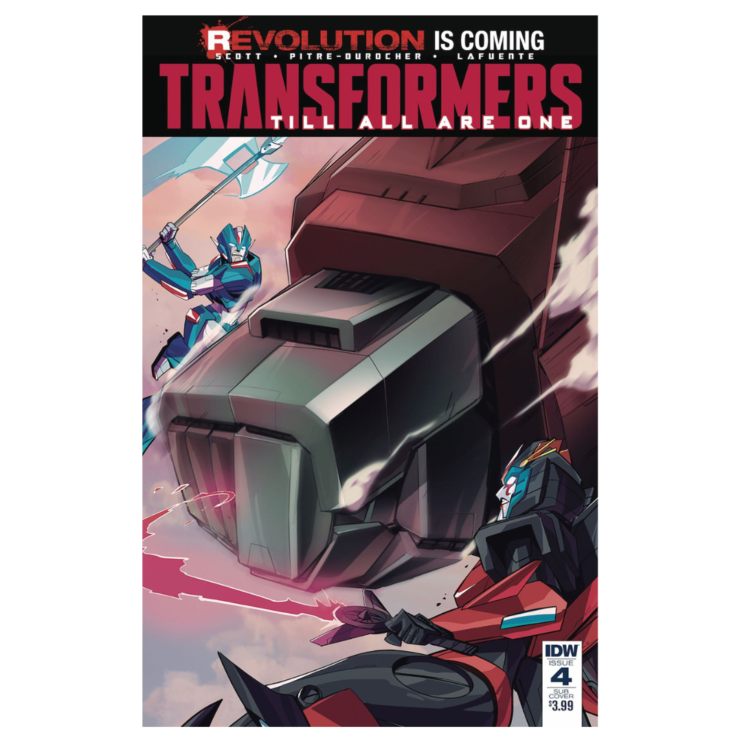 COMIC : TRANSFORMERS - TILL ALL ARE ONE #4 V2