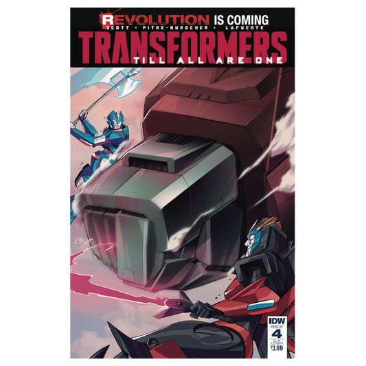 COMIC : TRANSFORMERS - TILL ALL ARE ONE #4 V2