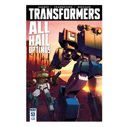COMIC : TRANSFORMERS - ALL HAIL OPTIMUS #53
