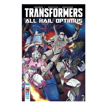COMIC : TRANSFORMERS - ALL HAIL OPTIMUS #55