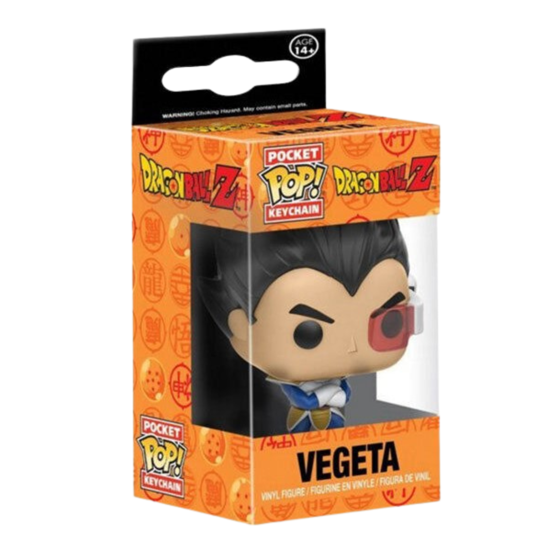 KEYCHAINS : FUNKO POP - DRAGONBALL Z VEGETA