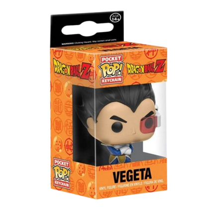 KEYCHAINS : FUNKO POP - DRAGONBALL Z VEGETA