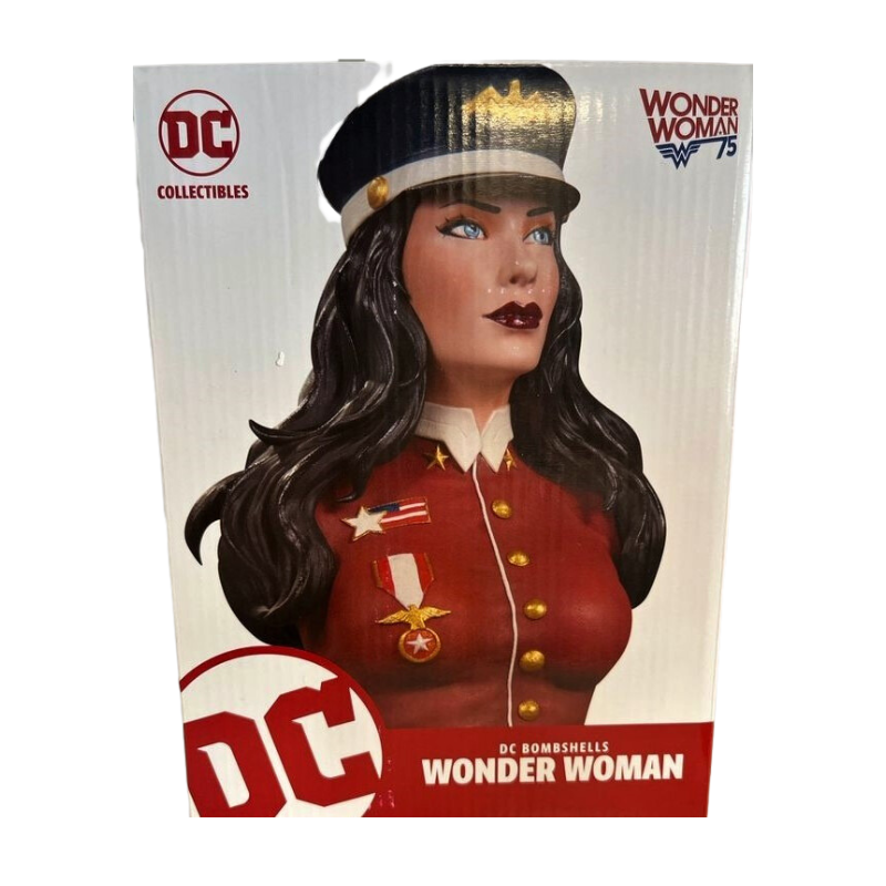 FIGURES: DC COLLECTIBLES - BOMBSHELLS BUST WONDER WOMAN