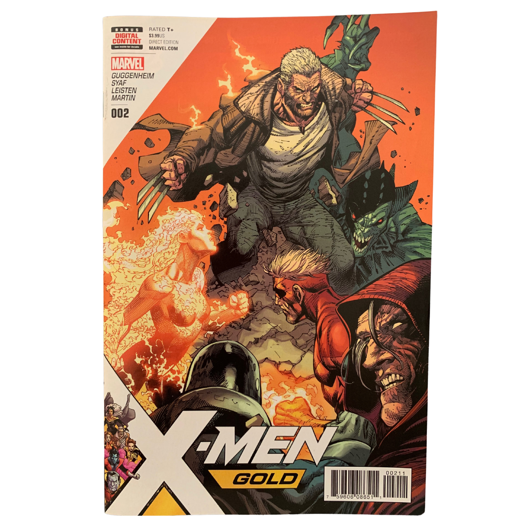 COMIC : XMEN GOLD - #2